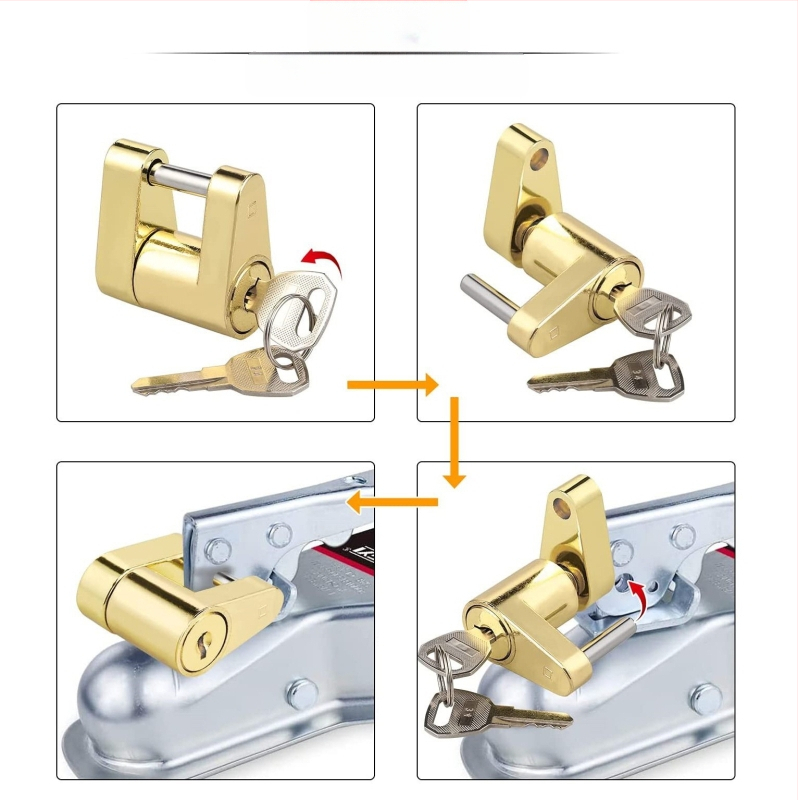 Ключалка за ремаркета с цинкова сплав за RV и пикапи