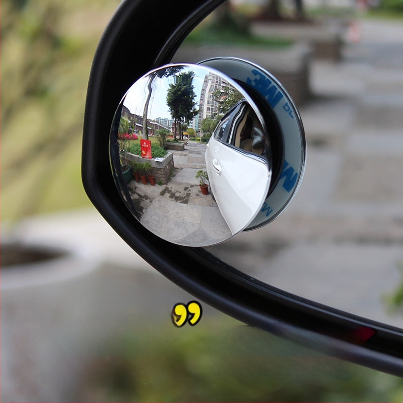 Feiwo atpakaļskata spogulis bez rāmja, rotējošs, ar plašu redzes lauku un aklās zonas spoguli