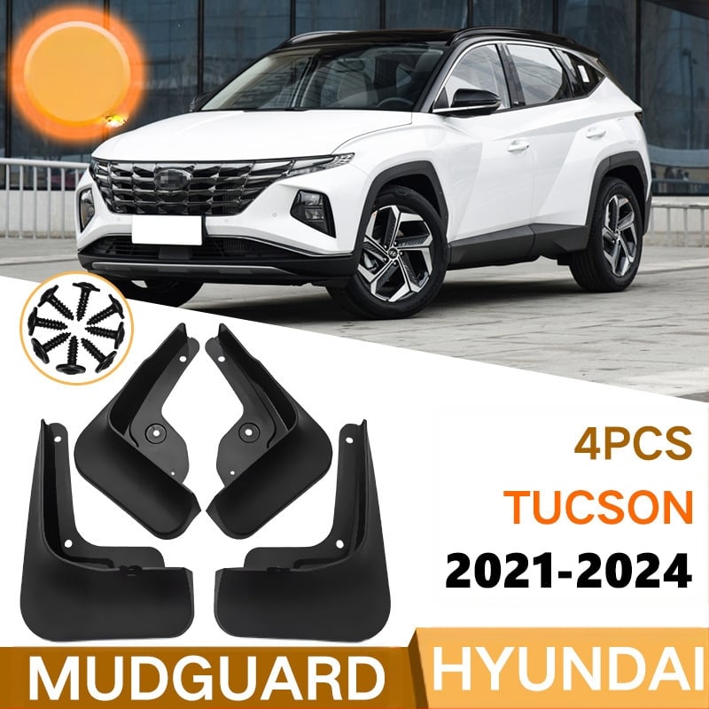 Калник за гуми за Tucson 2021–2024, PP мек пластмасов калник, персонализирана обработка