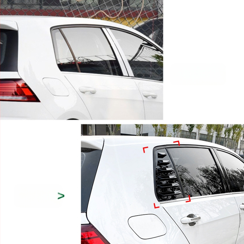 ABS αυτοκόλλητο με λούβερ για Golf MK7/7.5 (13–19) GTI/R – Προσαρμοσμένη διαμόρφωση