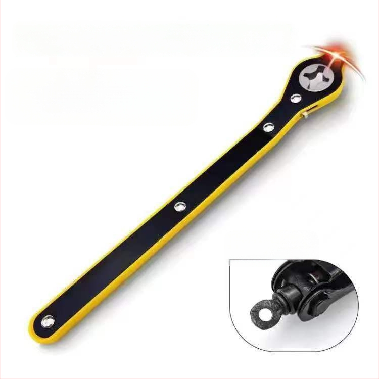 Universal χειροκίνητος ράτσετ κλειδί με διασταυρούμενη κεφαλή, γρήγορη δράση, εξοικονόμηση κόπωσης