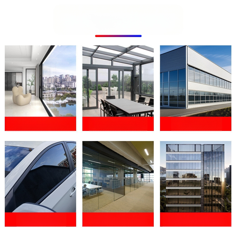 Automobiļu logu saules plēve | PVC, biezums 1 mil, gaismas caurlaidība 1–70%, UV aizsardzība 99%, izolācija 60–80%