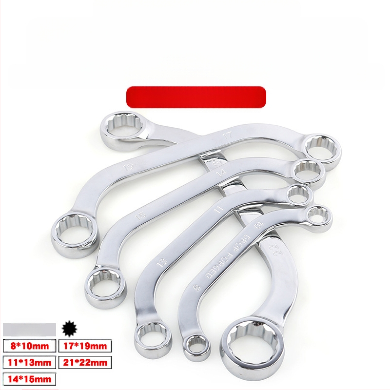 Plum Blossom двуглавен мултифункционален гаечен ключ - Apple, 45# стомана