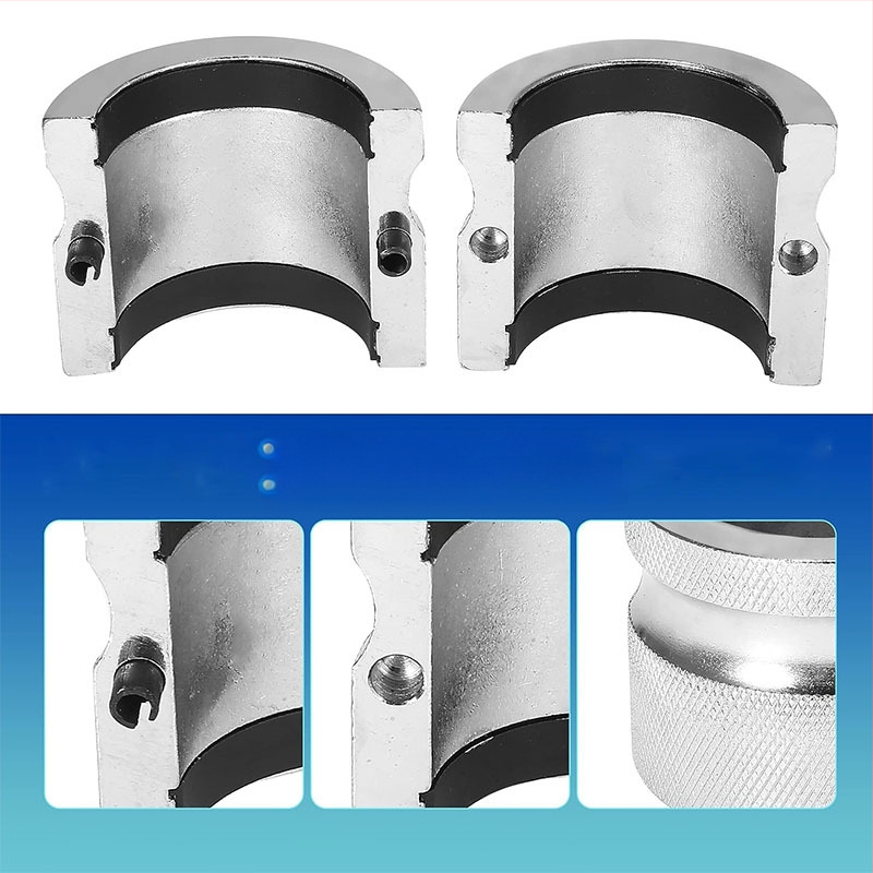 Мотоциклетен инструмент за монтаж на маслено уплътнение — регулируем драйвер за вилкови уплътнения, метален дърпач за вилкови уплътнения; NACHEE, въглеродна стомана, за ремонт на мотоциклети, комплект 3 части, 746 g