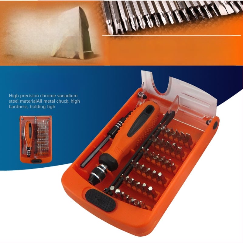 Daugiafunkcinis atsuktuvų rinkinys, 38 dalių, elektronikos remontui, suderinamas su Apple iPhone ir skaitmeniniais laikrodžiais