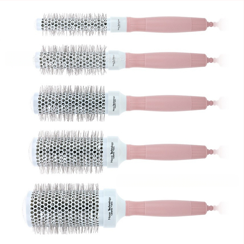 Jinba matu ķemme — ABS materiāls, cilindrisks veidošanas rīks lokām