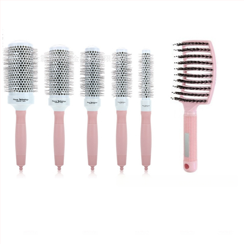 Jinba matu ķemme — ABS materiāls, cilindrisks veidošanas rīks lokām