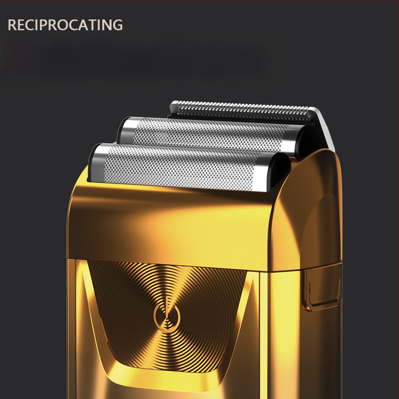 Elektrinė skustuvas ir plaukų kirpimo mašina, USB maitinimas, įmontuota baterija 500–800 mAh, nerūdijančio plieno peiliukai, nuimama ir plaunama galvutė