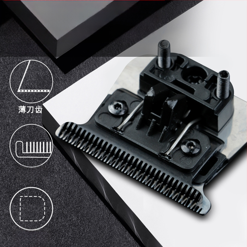 Mythus Μοντέλο 787 — Ηλεκτρικό κουρευτικό μηχάνημα για κομμωτήριο, Αντικαθισώμενο κεφάλι κόπης, Σχεδίαση χωρίς ραφές, Στερεωμένη κεφαλή κόπης