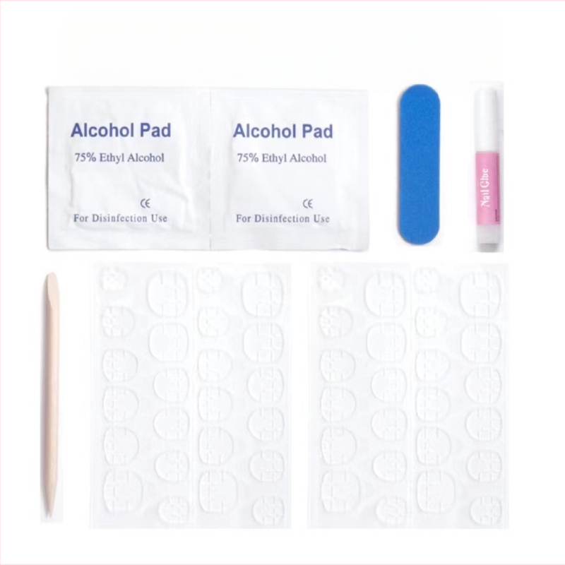 Νύχια τέχνης για φορητή χρήση | 3D χειροποίητα ζωγραφισμένα μοτίβα: Καρδιά, Πεταλούδα, Αστέρι; υπερ-λεπτός χωρίς ραφές σχεδιασμός; αποσπώμενο