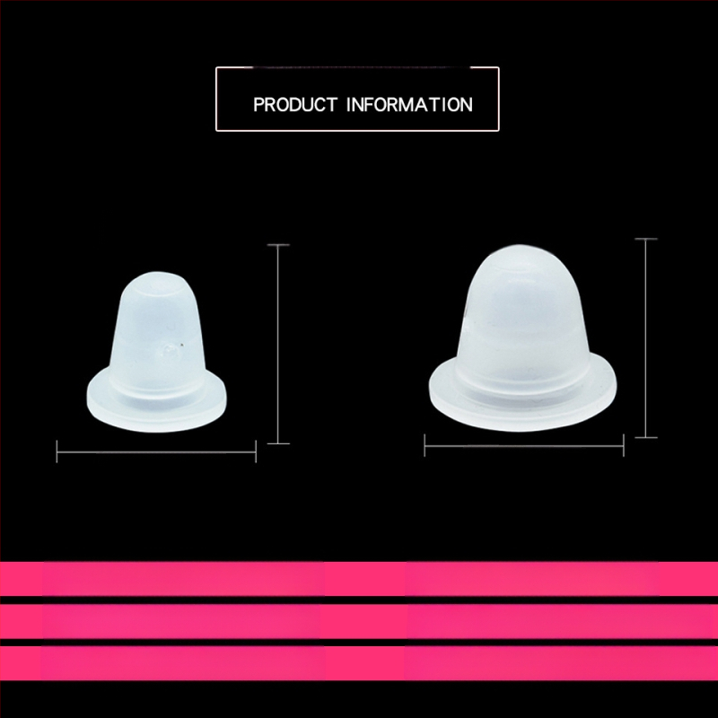 Szilikon U-alakú pigmenttál tetováláshoz, puha és tűbarát, 100 darab