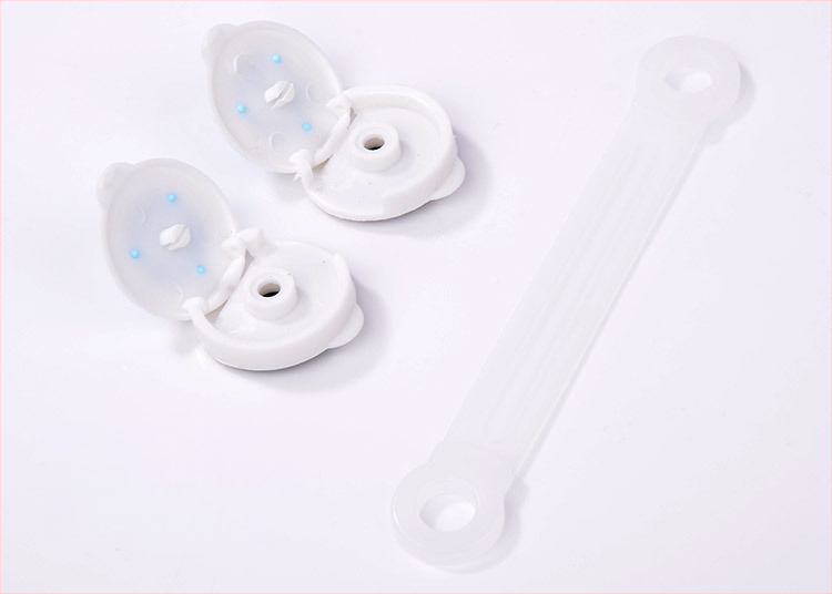 Детски предпазен замък, удължен дизайн, многофункционален за чекмеджета и хладилник, защита против прищипване, за прозорци и врати