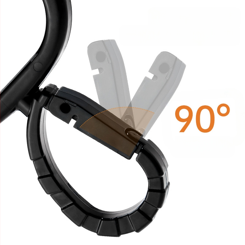 Juxin vežimėlio kablis – universalus priedas su Velcro uždarymu, daugiafunkcinis saugos užraktas