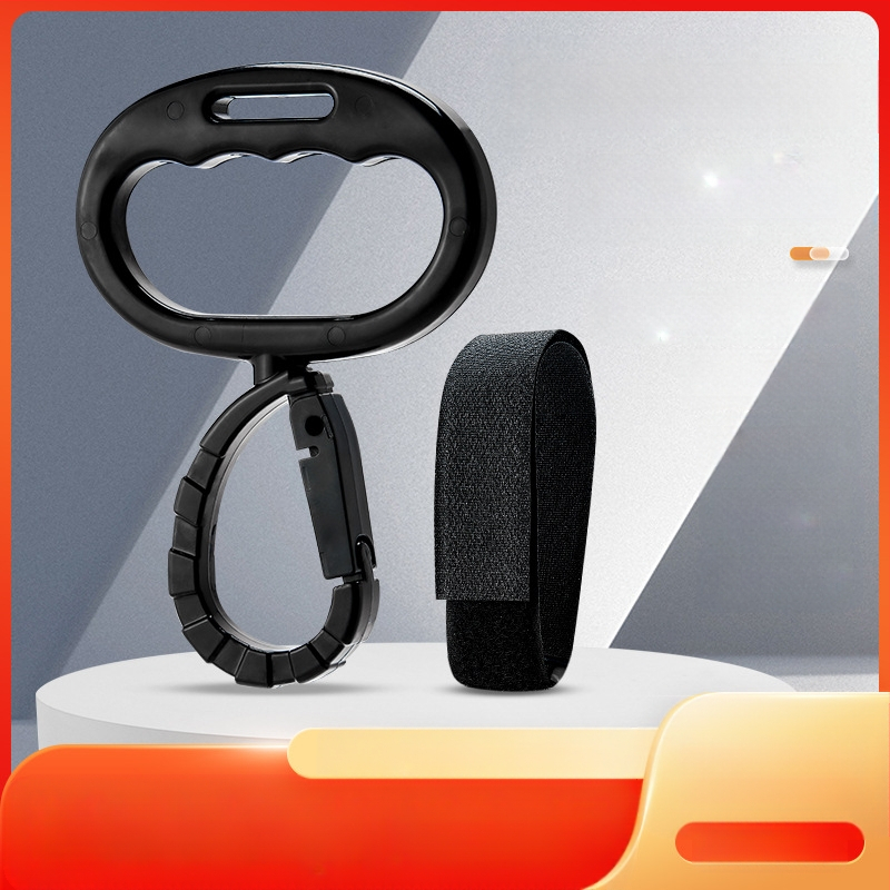 Juxin vežimėlio kablis – universalus priedas su Velcro uždarymu, daugiafunkcinis saugos užraktas