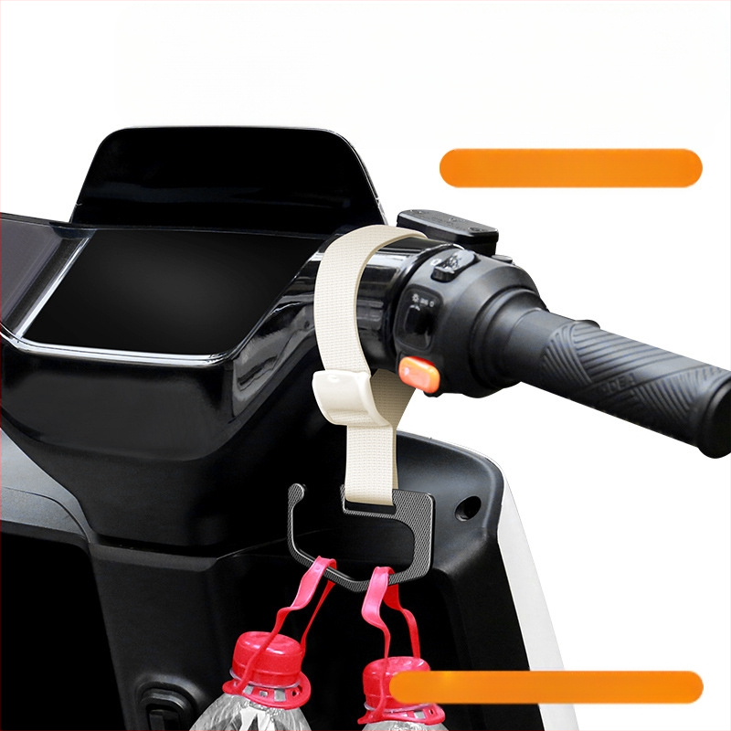 Univerzális első horog elektromos kerékpárokhoz és babakocsikhoz – M ge márkájú Modell 615, sisak és kiegészítők tárolása