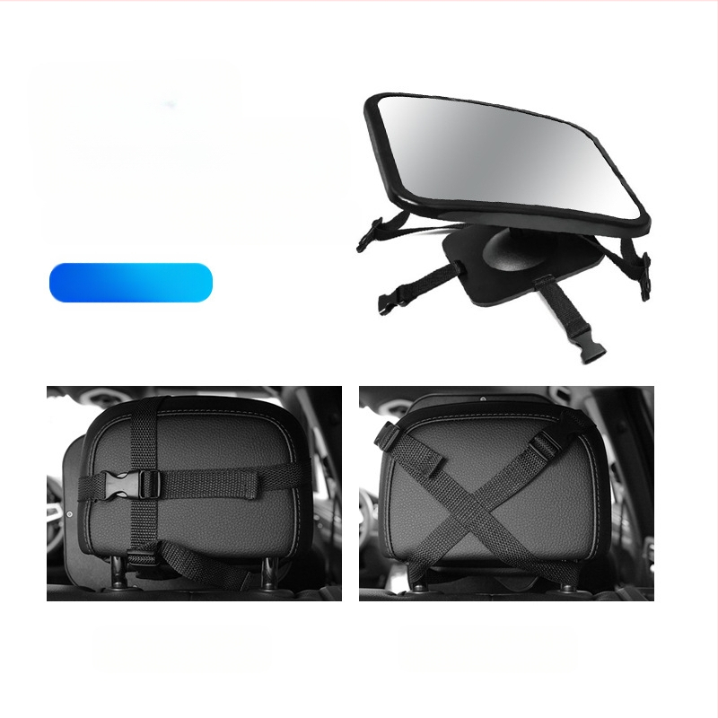 Auto iekšējais atpakaļskata spogulis bērniem, 360° griešanās, Xiao Island zīmols, licencējama privātā etiķete