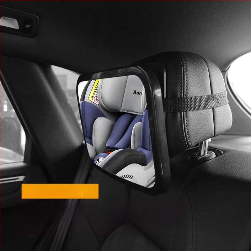 Auto iekšējais atpakaļskata spogulis bērniem, 360° griešanās, Xiao Island zīmols, licencējama privātā etiķete