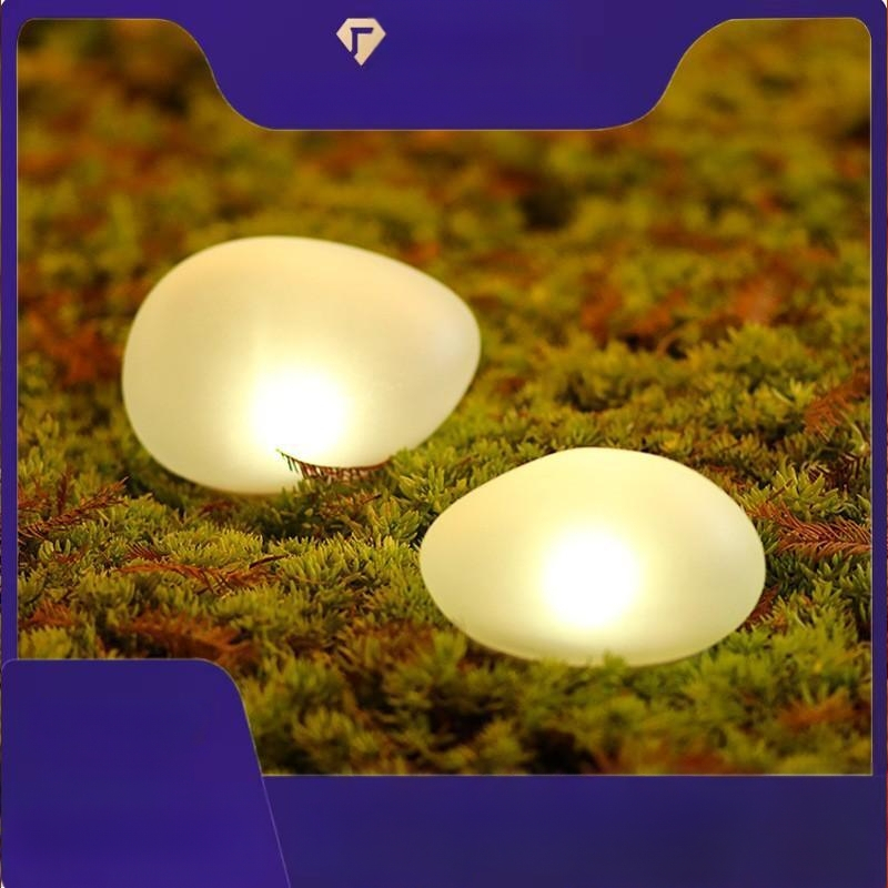 Соларна светлина във форма на сърце – градинска декоративна каменна лампа за двор, LED, модел SD-6642, време на осветление 6–12 часа