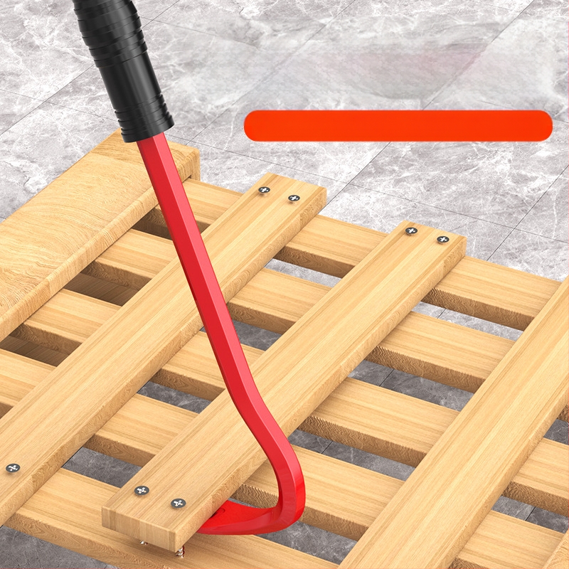 Maibu 1339 Котешки нокът — лост за изваждане на пирони за дървен под и плочки, инструмент с плоска глава и кука