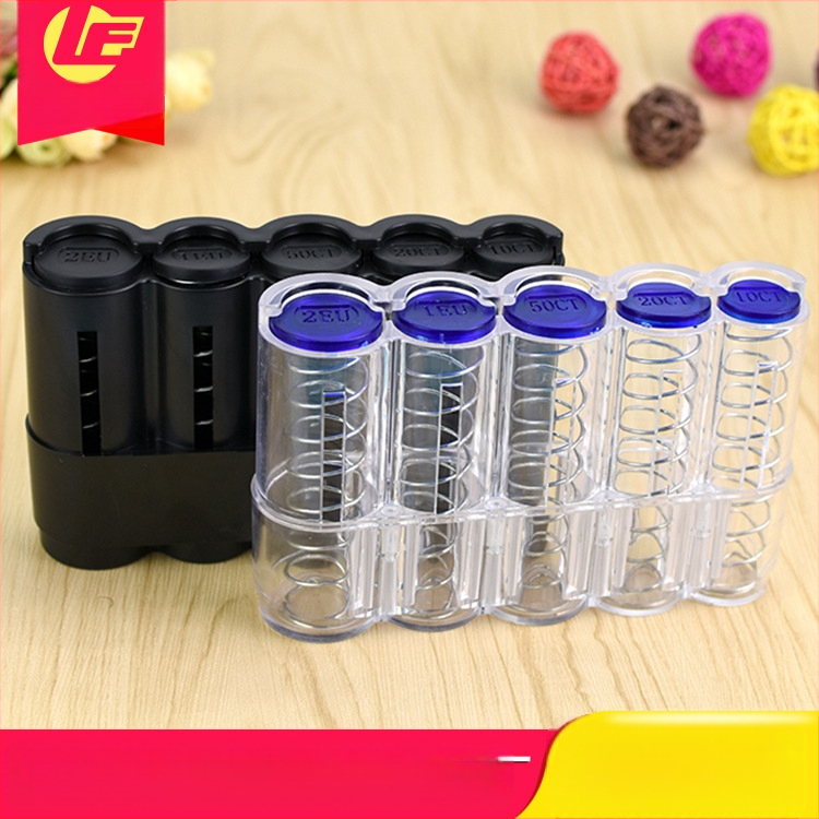 Guangfei пластмасова монетна чанта (Coin Purse) с натискащо отваряне, инжекционно формована конструкция, стил градска простота