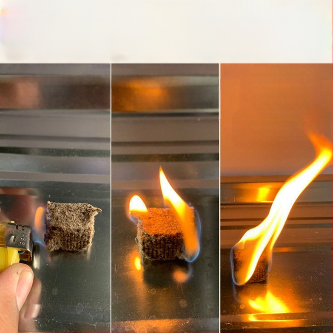 Uždegimo vaško blokai lauko stovyklavimo viryklei, degimo blokai, vaško pagrindu (Vaska blokai, Išorės naudojimas, Degimo blokas, Uždegimo pagalba)