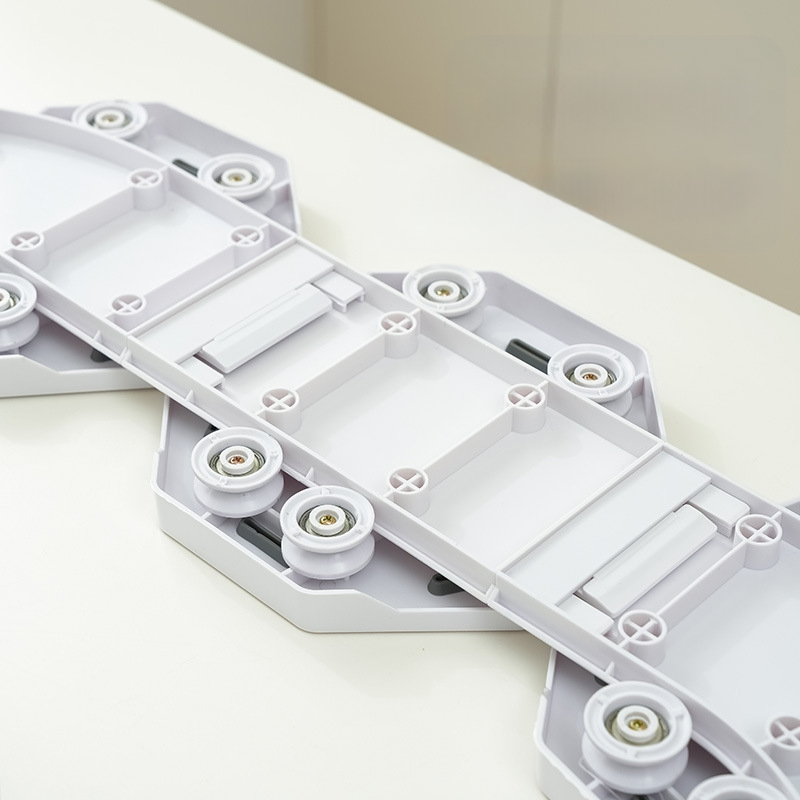 Sukama Lazy Susan patiekalų padėklas — nešiojamas, ABS plastikas, su išspausdintu logotipu, Serija 55