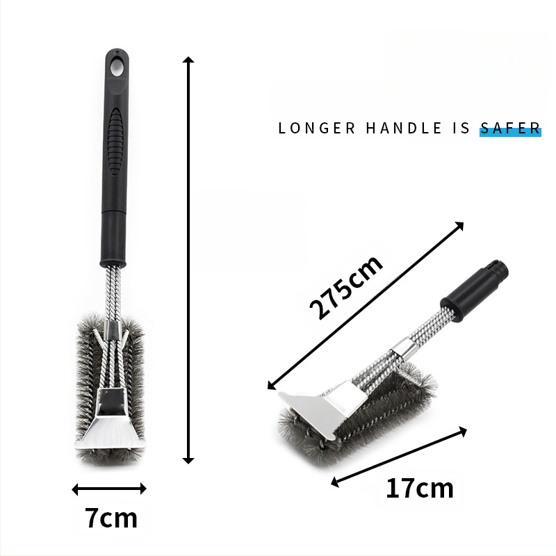 BORUI grila otu ar tērauda stieplēm un PP rokturi, 35 gab. iepakojumā, izcelsme Guangdong