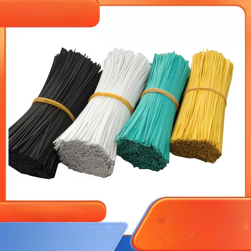 1000 gab PVC saitēm kabeliem, vīnogu dārza saitēm un mājas lietošanai — galvanizēta dzelzs stieple; stieples diametrs 0,4–1,0 mm; aplī apkārti? ārējais diametrs 0,7–3,0 mm; plakankabeļu saitēm 1,0×2,0–5,0 mm; materiāls: videi draudzīgs PVC + galvanizēta st
