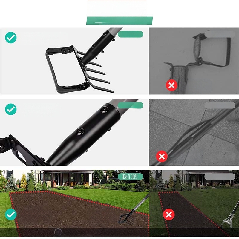 Stirrup kastuvas – dviejų paskirčių sodo ravėjimo kastuvas su žiediniu priedu pašalinimui piktžolių — Isunpro; Personalizavimas: Parama; Panaudojimas: Sodas/Žemės ūkis; Tipas: Stirrup Hoe)