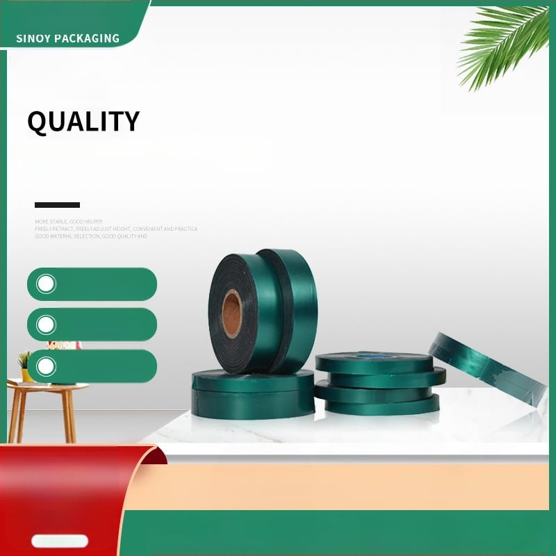 Bandă PVC pentru legarea ramurilor plantelor, uz grădină, grosime 0.1-0.2 mm, material PVC