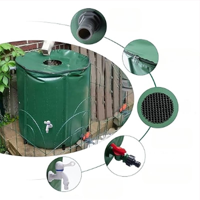 Lietaus vandens surinkimo kibiras – PVC medžiaga, Zhongrun prekė, skirta vandens laikymui, kilmės vieta: Weifang, Shandong