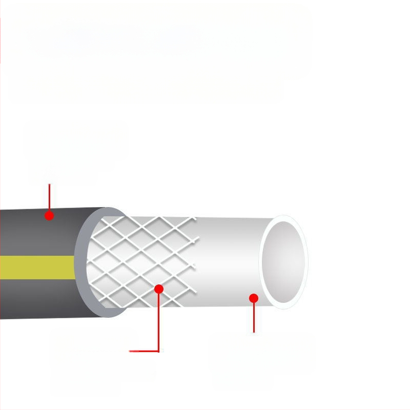 Pilnīgi vara galvas augsta spiediena ūdens pistoles komplekts auto mazgāšanai, dārza laistīšanai un ziedu laistīšanai — regulējama daudzstrūklas, svars 0,386 kg