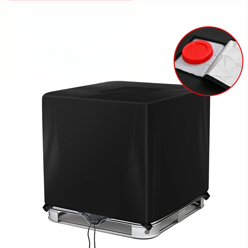 IBC talpyklos dangtis 1000L — lauko vandeniui atsparus, dulkėms atsparus, izoliacija, universali tinka