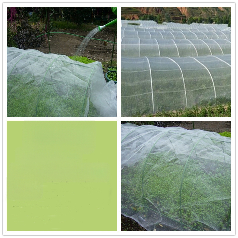 Nailoninis tinklas nuo kenkėjų, 40 akių, vielos skersmuo 1 mm, skirtas daržovėms ir gėlėms apsaugoti