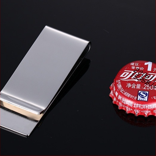 Портфейл - Неръждаема стомана, религиозно/тотем стил, геометричен дизайн, лого включено