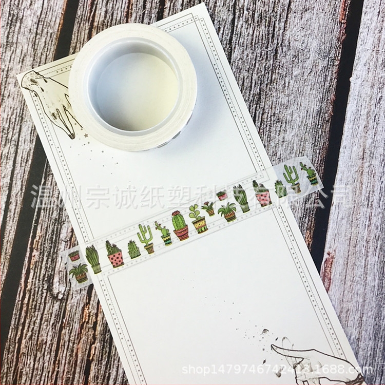 Zongcheng XH popierinė juosta DIY užrašams – spalvotas spausdinimas, popieriaus pagrindas