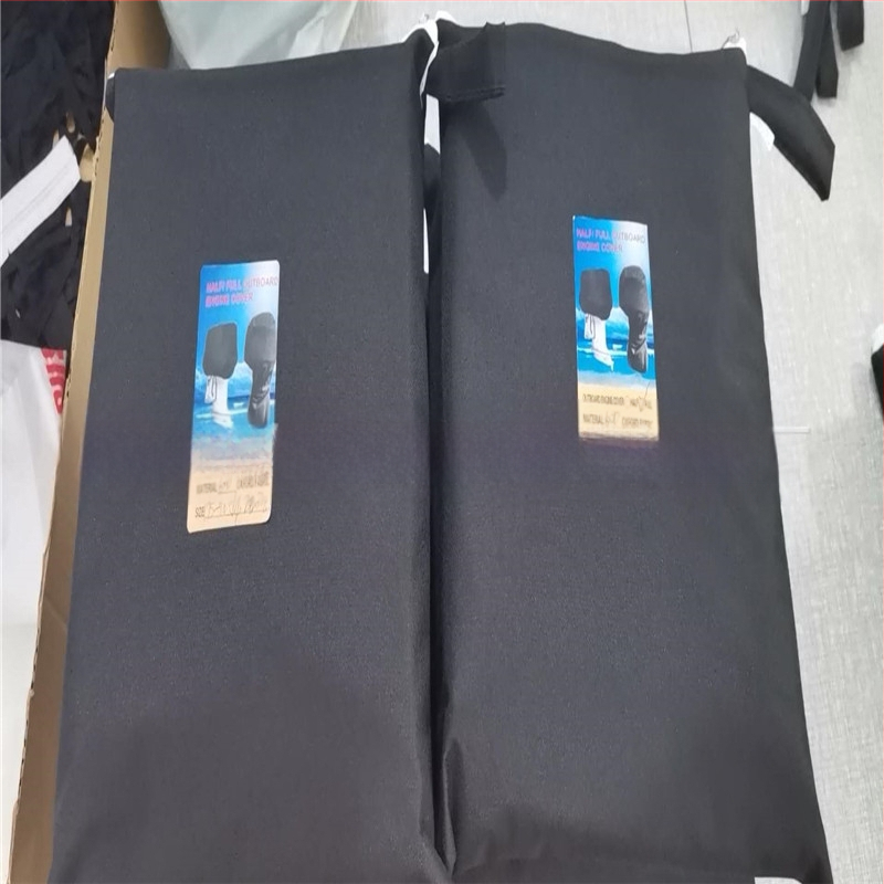 Ārējā dzinēja vāks laivai, Oxford audums, UV izturīgs, ūdensizturīgs ārējai navigācijai, OEM pieejams