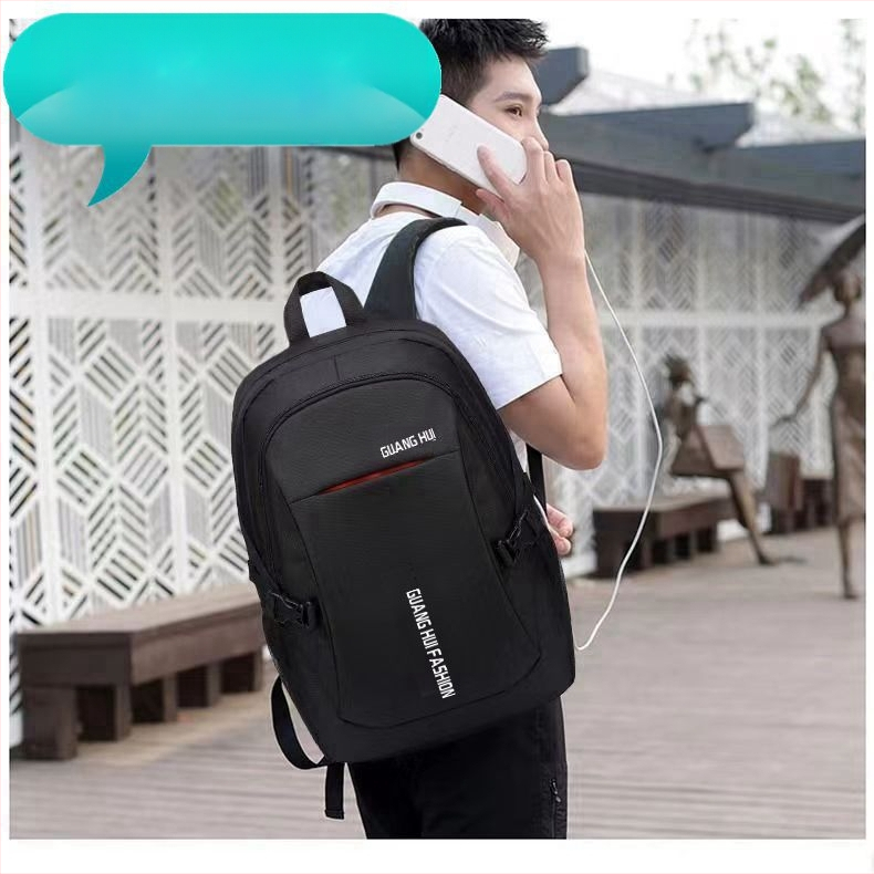 Раница - Унисекс, оксфордска материя, градска простота, за свободно пътуване, подходяща за 8-инчов лаптоп