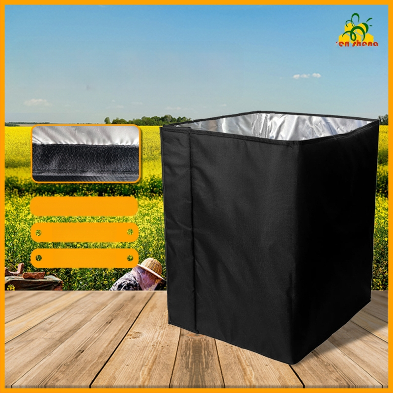 Bičių avilio šilumos izoliacijos gaubtas su pluošto izoliacija, atsparus vandeniui ir drėgmei, dviejų sluoksnių