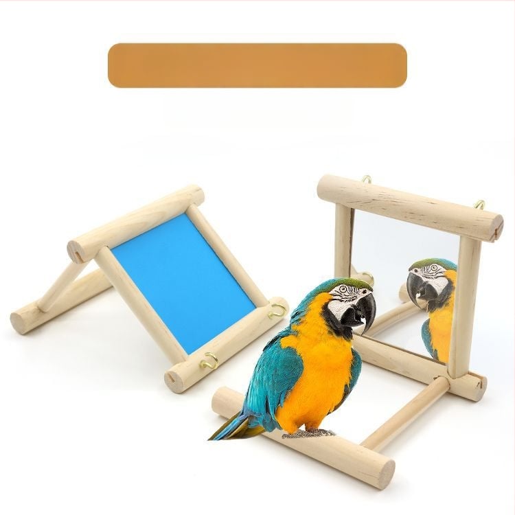 Papūgų varpelio žaislas ir paukščių laikiklis — narvo strypo priedas (Medžiaga: Kita; Kilmė: Kita; Importas: Ne; Skirta paukščiams)