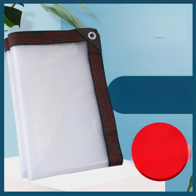 Многофункционална полупрозрачна дъждозащитна тента от PE, матова повърхност; ветрозащита и изолация; пропуска светлина; възможност за печат на лого; персонализиране по заявка