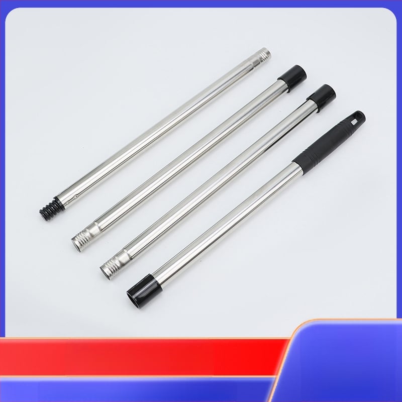 Mopos lazdelė, teleskopinė metalo lazda, su logotipu, pritaikoma, šiuolaikinis minimalistinis stilius