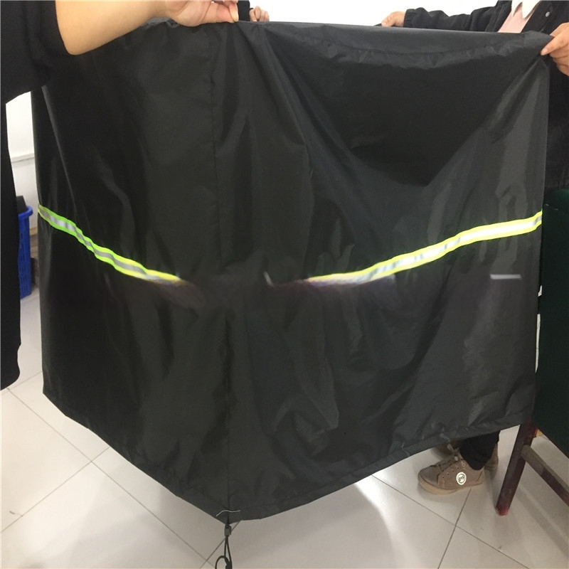 Apaļā ārējā mēbeļu pārvalka ar atstarojošu joslu, no Oxford auduma 210D/420D, piemērots apaļiem galdiem un krēsliem