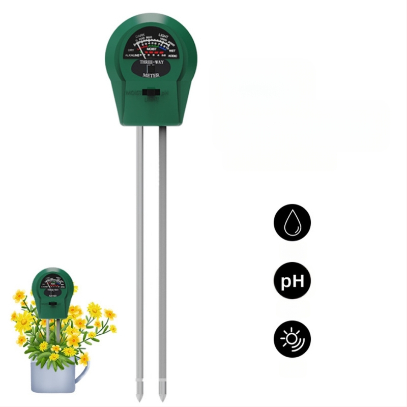 Почвен тестер за влажност, светлина и pH; почвен хигрометър, модел ST01
