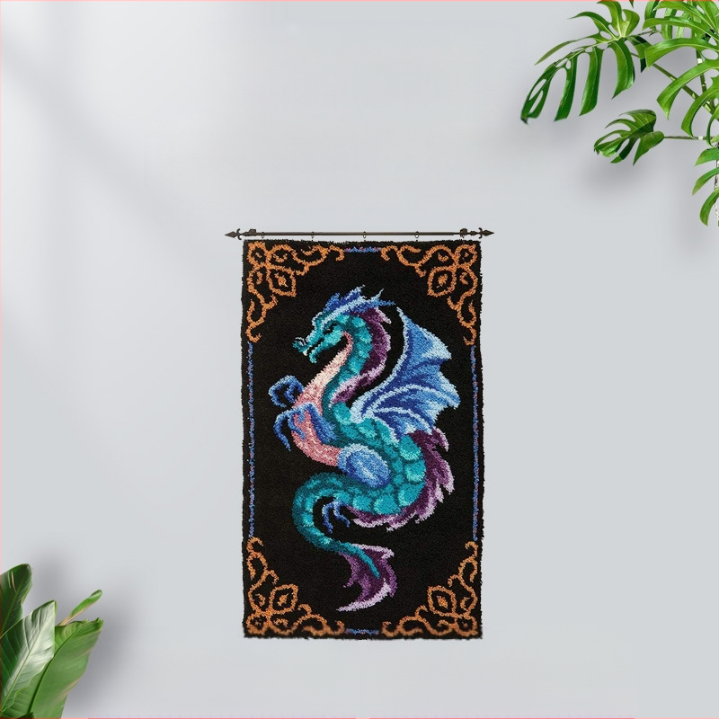 Гоблен - ръчно тъкана, мотиви карикатури/аниме, акрилно влакно 71-80%