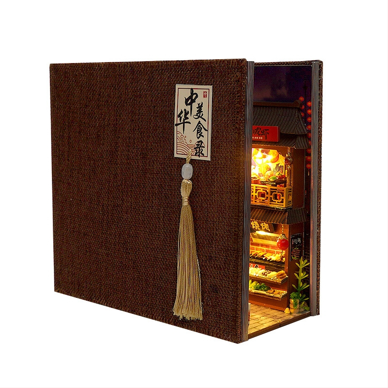 Дървен архитектурен модел – DIY сглобяем миниатюрен модел, персонализиране по чертежи, статичен модел, за младежи 15–35 г.