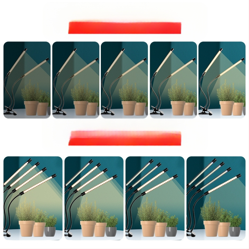 LED Λάμπα Ανάπτυξης Φυτών - Πλήρες Φάσμα, 5730 LED, 18 LED, USB 5V Τροφοδοσία, Προστασία IP66