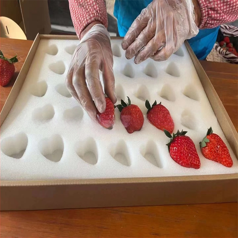 Кутия за яйца с вътрешна тава от EPE пяна, удароустойчива опаковка за яйца