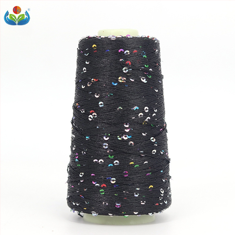 Декоративна прежда с мъниста – ринг-прежда, цилиндрична форма, за тъкане, UG