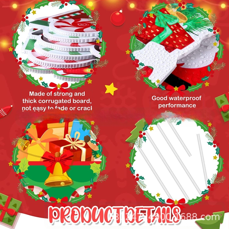 Πινακίδα διακόσμησης γκαζόν με βάση στήριξης, PP πλαστικό, 4 mm πάχος, πλάτος έως 1700 mm, UV ή μεταξοτυπία λογότυπου, προέλευση: Ντονγκουάν, Γκουανγκντόνγκ